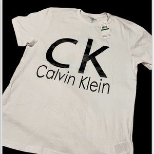 Calvin Klein jeans white men’s T-shirt